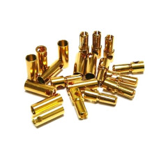 Коннекторы HOBBYWING Banana Plug (бананы) 6,0мм