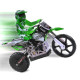 Радиоуправляемая модель Мотоцикл 1:4 Himoto Burstout MX400 Brushed (зеленый)