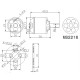 Мотор T-Motor MS2216-10 KV900 2-3S 198W для коптеров