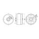 Мотор T-Motor U11 KV120 6-12S 4000W для коптеров