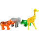 Конструктор для маленьких POPULAR Playthings Mix or Match Animals африканські звіри