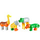 Конструктор для маленьких POPULAR Playthings Mix or Match Animals африканські звіри