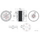 Мотор T-Motor U15XXL KV80 14-27S 28KW для коптеров