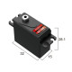 Сервопривод мини 23г LC Racing BATAN D135F 4.0кг/0.1сек цифровой
