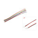 Кабель 15см с одним коннектором Micro JST GH 1.25мм F (2 pin)