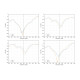 Антенна 5.8GHz GEPRC Triple Feed Patch Array 14dBi (SMA)
