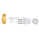 Коннекторы силовые AMASS PLUG 8.0MM Male 3шт