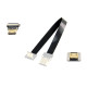 Шлейф 15см Mini HDMI - Mini HDMI 90R
