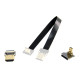 Шлейф 15см HDMI - Micro HDMI 90