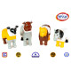 Конструктор для маленьких POPULAR Playthings Mix or Match Farm Animals фермерські тварини