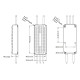 Бесколлекторный регулятор хода T-Motor FLAME 80A 6-12S V2.0 для авиамоделей