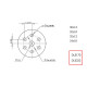 Пропеллер деревянный SAIL 30x10 CCW