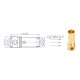Коннекторы AMASS GC3510 3.5MM Female 3шт