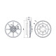 Мотор T-Motor U8 Lite KV190 6S 1048W для мультикоптеров