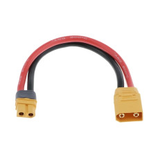 Кабель QJ XT60H Female - XT90H Male 12AWG 12см