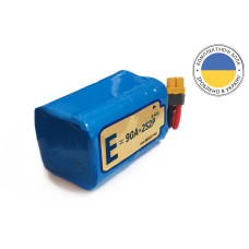 Аккумуляторная сборка 2S2P Energy Life 8400 мАч Moliсel 21700-P42A Li-Ion 10AWG XT90S-F (001)