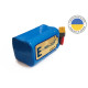 Акумуляторна батарея 2S2P Energy Life 8400 мАч Moliсel 21700-P42A Li-Ion 10AWG XT90S-F (001)