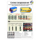 Аккумуляторная батарея для дрона 6S3P Energy Life 12600мАч 135А Moliсel 21700-P42A Li-Ion