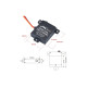 Сервопривод мини 21г JX-Servo PDI-2105MG 5.8кг/0.13с/6.0В