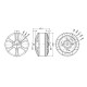 Мотор T-Motor MN5212 KV420 для мультикоптерів